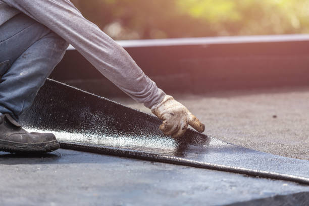 Professional Waterproofing technician working in Carbon, IN